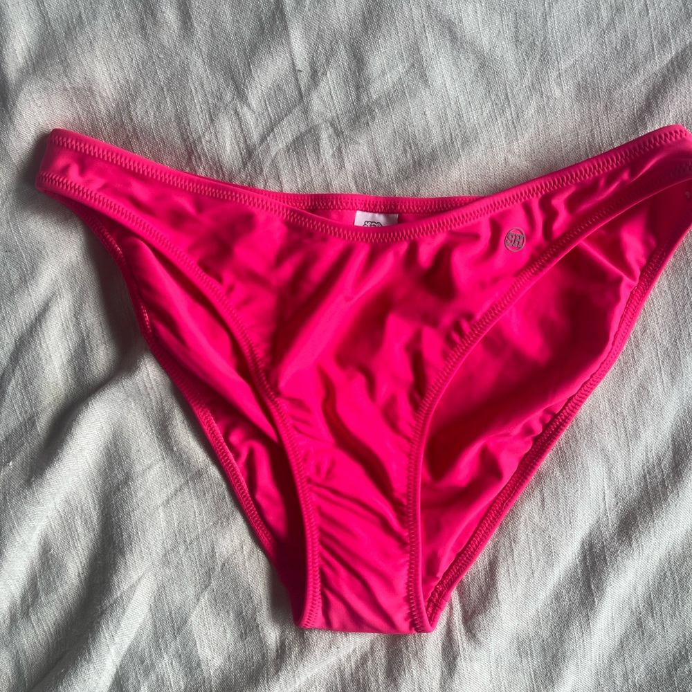 Salty Honey Neon Pink Bikini bottoms